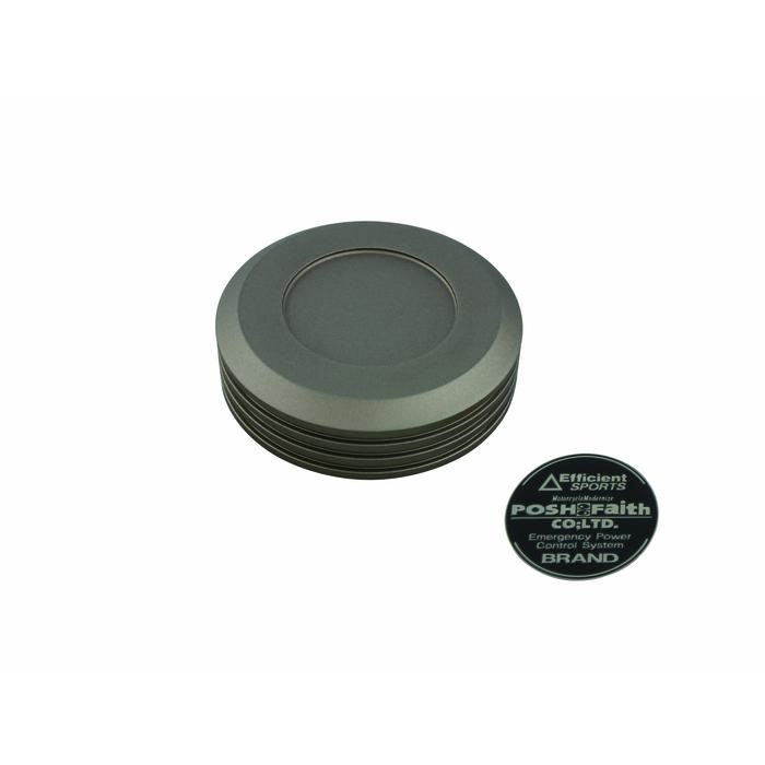マスターシリンダーキャップ ブレンボ（S30/S35）ゲイル（GS32）用(マットチタン)