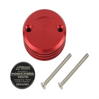 マスターシリンダーキャップ ブレンボ S50タンク用 (RED)