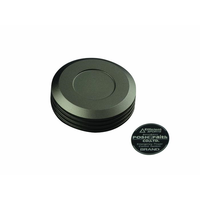 マスターシリンダーキャップ NISSIN（ニッシン）外径 Φ59mm 用(マットチタン)