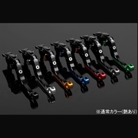 SPEEDRAレバーカラー：マットチタンアジャストレバー 可倒延長式 スズキ GSX-S125 2017-2019 GSX-R125 2017-2019