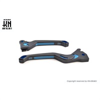 KNデュアルカラーレバー2【マットブラック/ブルー】シグナスX1/2/3型