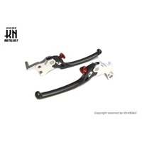 RCB アルミ調整式ブレーキレバー【R25/R3MT25/MT3】S3シリーズ【ブラック】