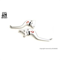 RCB 調整式ブレーキレバー【E-PLUS】【PCX125/150 ZOOMER-X】シルバー