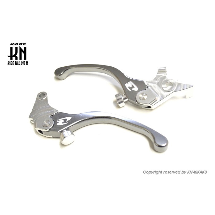 RCB アルミ調整式ブレーキレバー【GSX125/150】S2シリーズ【グレー