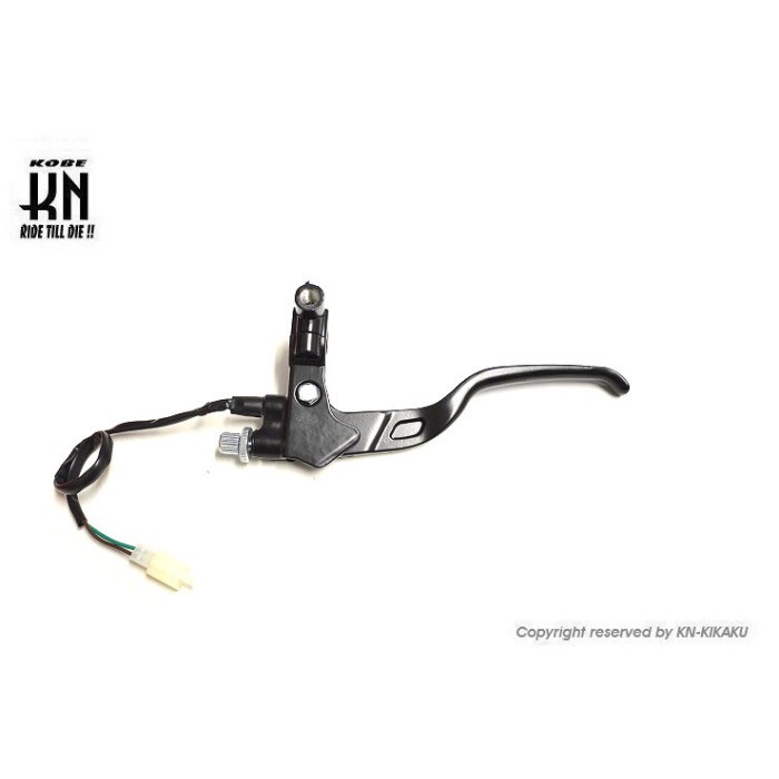 軽クラ・レバーホルダー用クラッチレバー(シルバー色) | KAWASAKI