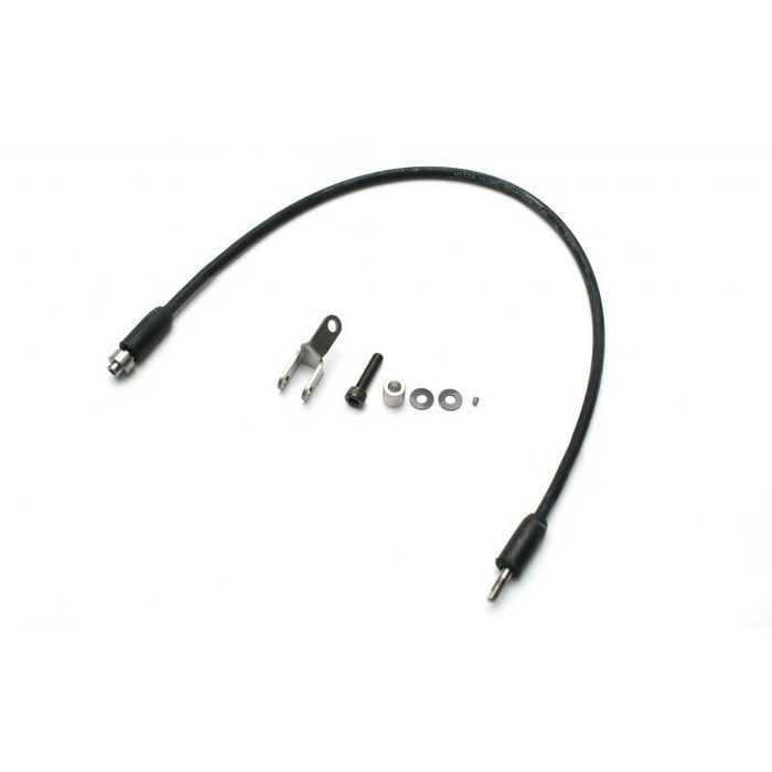 STDレバー用 リモートアジャストワイヤー(汎用ステー付) 520mm｜レバー