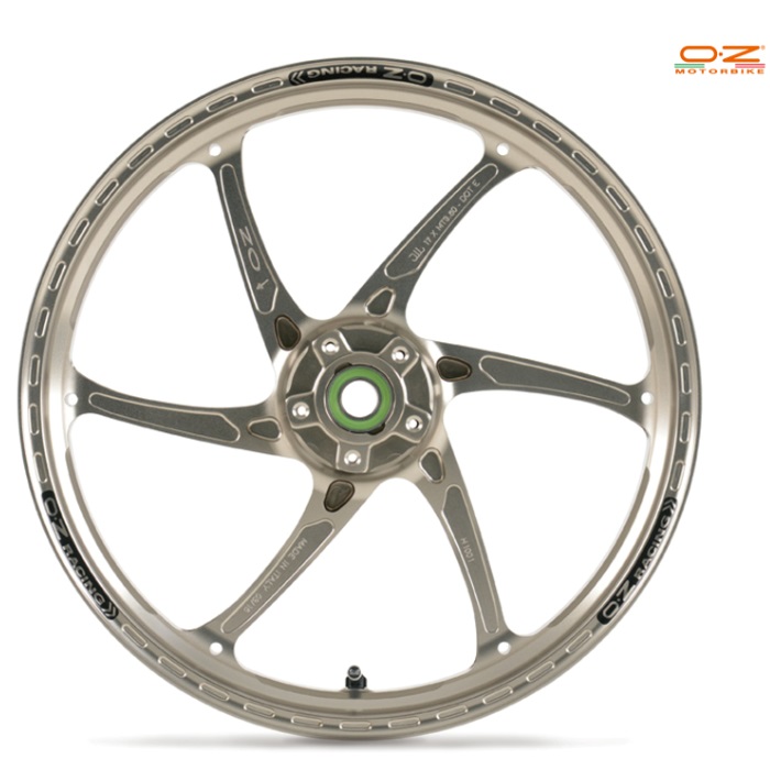 O・Zレーシング ホイール GASS RS-A F 350-17 & R 600-17 チタン 