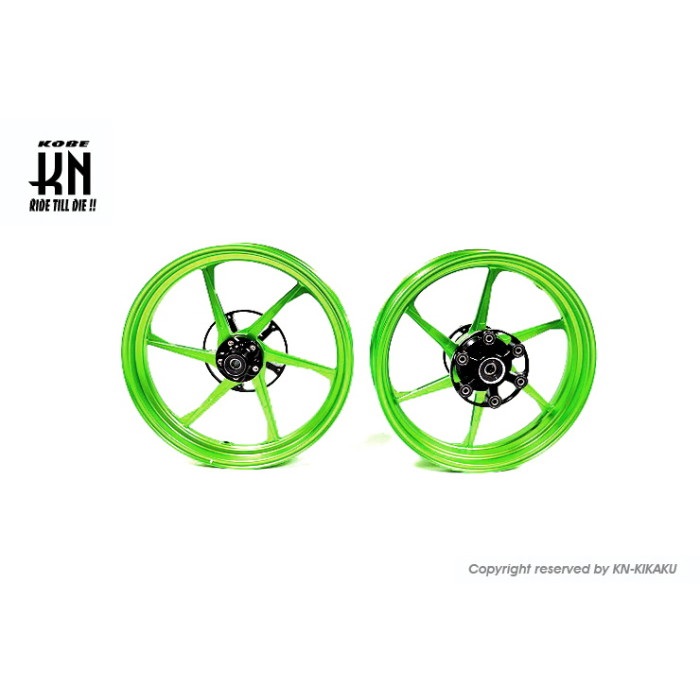 ninja400 ホイール　前後セット ninja400 ホイール 前後セット