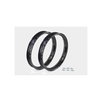 EXCEL社製17インチアルミワイドホイールリムキット(前後1.85) スーパーカブ110(JA44/JA10) / クロスカブ110(JA45)