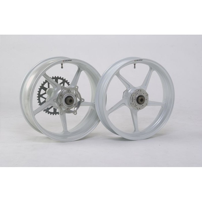 アルミ鍛造ホイール [TYPE-C] R 550-17 ZX-6R/RR(ABS)05-12/ZX-6R(ABS)13-26(ソリッドホワイト)