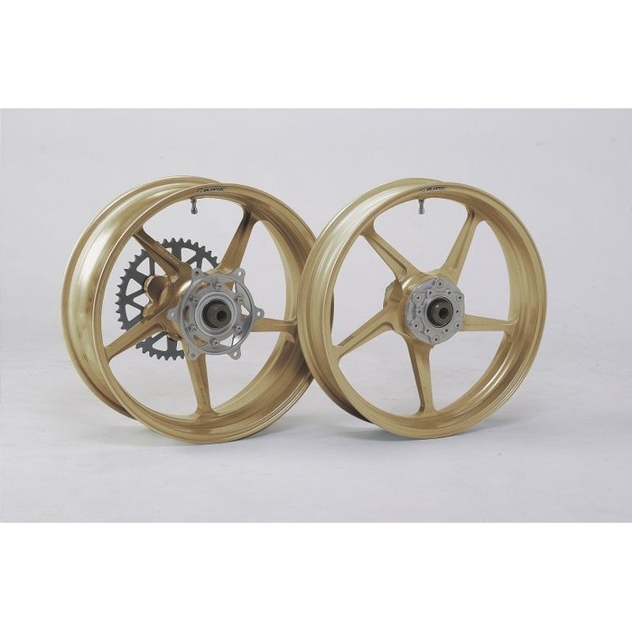 アルミ鍛造ホイール [TYPE-C] R 550-17 ZX-6R/RR(ABS)05-12/ZX-6R(ABS)13-26(ゴールド)
