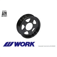 WORK Gee9s コラボレーションホイール【ブラック】12inch/3.5J【タイプMS】