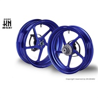 RCB 鍛造ホイール前後セット【FG506】【NMAX125/155】ブルー