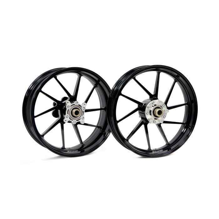 鍛造アルミ ホイール 350-17 黒 アルミ鍛造ホイール [TYPE-R] フロント 350-17 ZX-10R 04-05