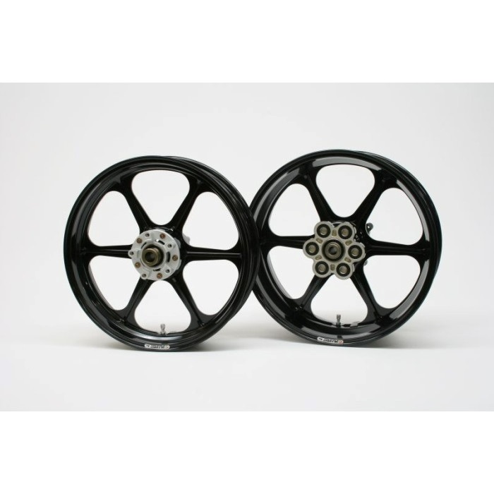 鍛造アルミ ホイール 350-17 黒 アルミ鍛造ホイール [TYPE-E] フロント 350-17 ZX-12R 00-06