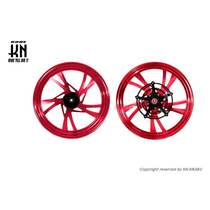 MOS 鍛造アルミホイール前後セット【GSX125/150】｜ホイール｜の通販