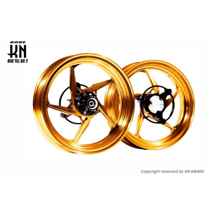 くまちゃん　希少 NS50F ゴールドホイール ディスク＆タイヤ付き くまちゃん様専用 希少 NS50F ゴールドホイール ディスク＆タイヤ付き