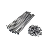 ステンレススポーク&ニップルセット フロント ステンレスニップル仕様 SR400/SR500