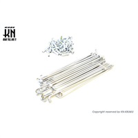 RCB リム専用スポーク【157-9】シルバーメッキスポーク/シルバーニップル【36セット入】