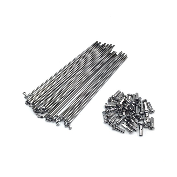 ステンレススポーク&ニップルセット リア ステンレスニップル仕様