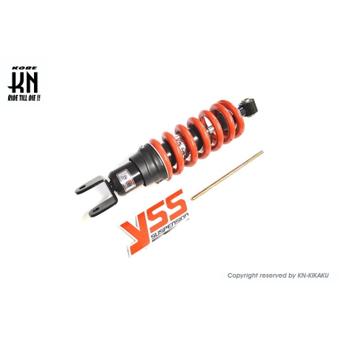 CBR250R MC41用リアショック 社外スプリング | YSS ハイブリッドリアサスペンション CBR250R（MC41）専用品