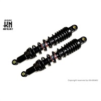 YSS リアショック【345mm】バネレート調整付き【DTGシリーズ】ブラック