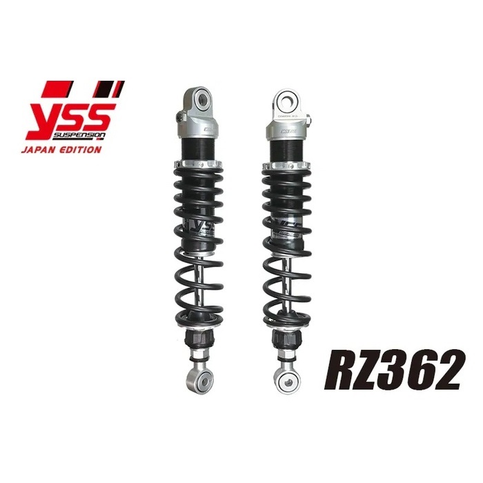 RZ362 ZRX400 リアショック 2本セット (シルバーボディ)｜リアショック