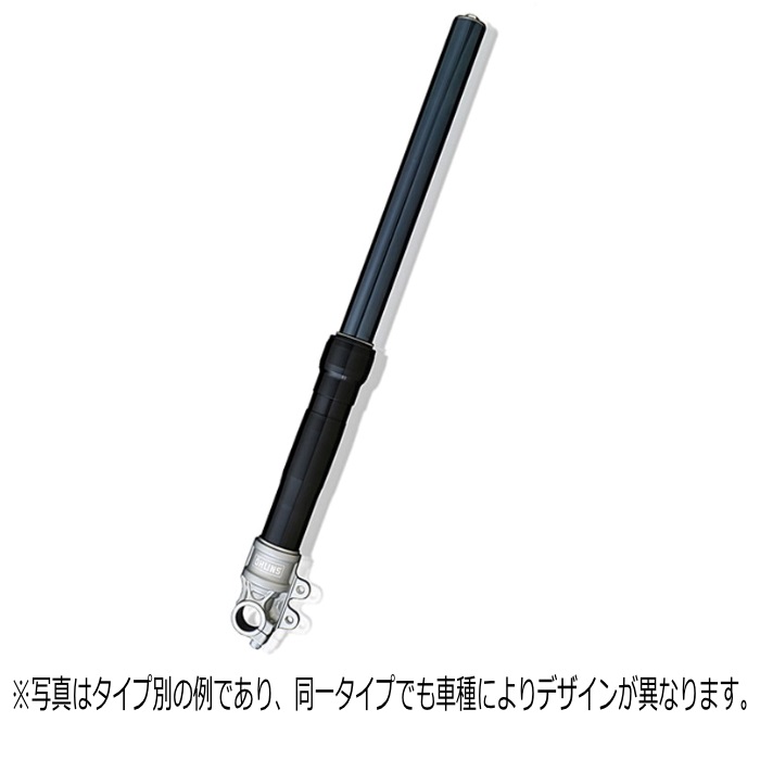RWUタイプ 正立フロントフォーク ブラック XJR1300 2001-16 RWUタイプ 正立フロントフォーク ブラック XJR1300 2001-16