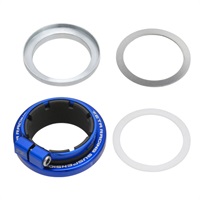リヤショックプリロードアジャスター スプリングシート交換タイプ ブルー（ KYB46）YZ250 03-