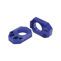 リヤアクスルブロック ブルー YZF450 10-