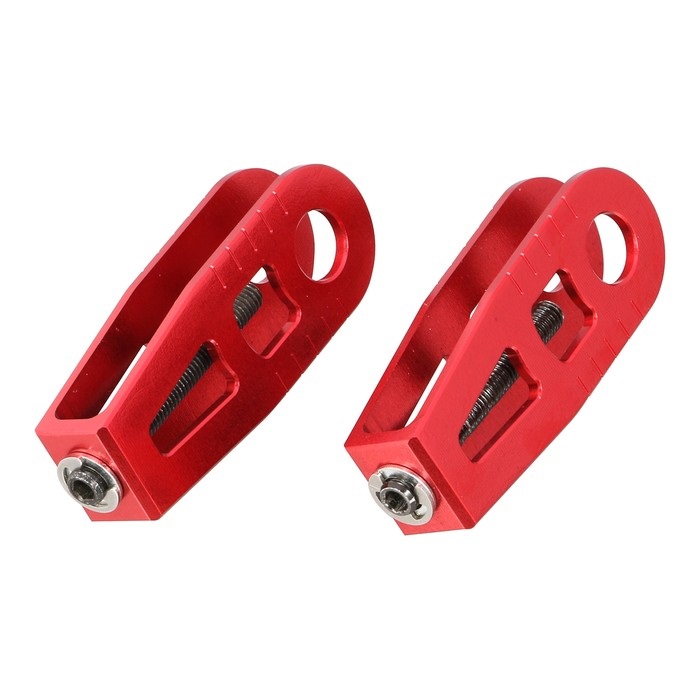 チェーンアジャスター モンキー125（JB02/JB03/JB05）(レッドアルマイト)