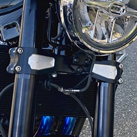 OVER Racing × Naps Sports ロワーステム マットBK/エッジング加工ﾞ Z900RS  ’18-’25