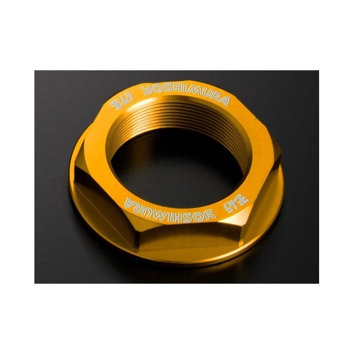 ステアリングステムナット M28xP1.0 GSX-S1000 15-24(ゴールド)