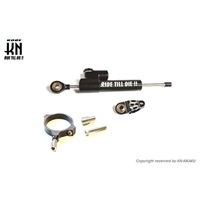 ステアリングダンパー/クランプセット【シグナスX/BWS】ブラック