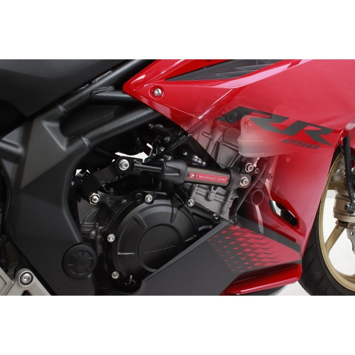 ACパフォーマンスライン CBR250RR 17-19 ACパフォーマンス アルミ ブルー/レッド(フロント)CBR250RR(ABS
