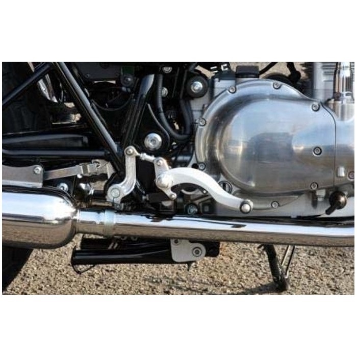 ハイパーバンク(シルバー)固定式 W800/650/400｜バックステップ 