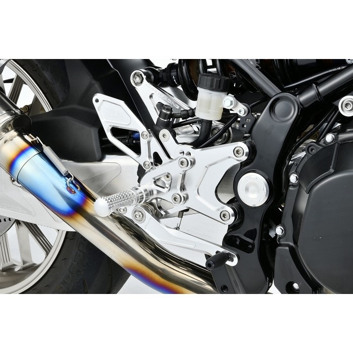バックステップ 4ポジション Type2 Z900RS(18-25)(シルバー)