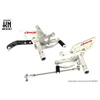 RCB アルミバックステップ【YZF-R125/R15/MT125】S2-V2シリーズ【シルバー】