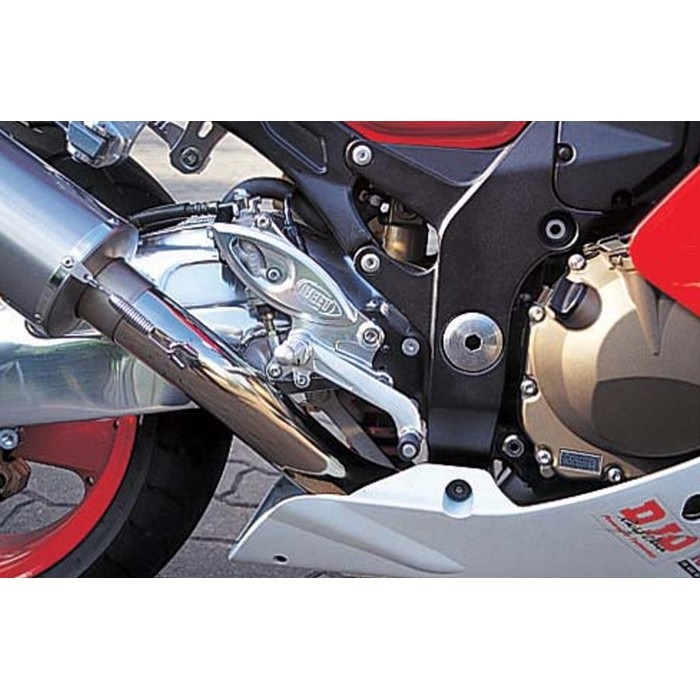 ハイパーバンク(シルバー)固定式 ZX-12R｜バックステップ・ステップ