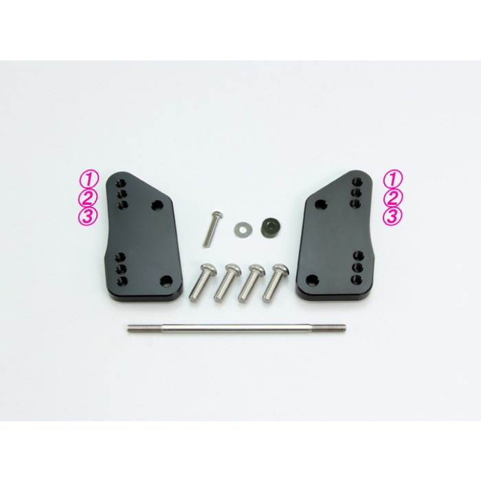 ステップオフセットプレート MT-03 16-23｜バックステップ・ステップ