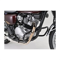 パイプエンジンガード W230、MEGURO S1 グロスブラック