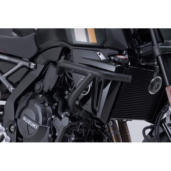 クラッシュバー ブラック GSX-8T/TT 26｜エンジンガード・サブフレーム