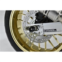 リアアクスルスライダー OVERスイングアーム専用 ブラック Z900RS 18-20
