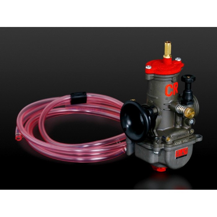 CR-mini MJN 22キャブレター本体(ブラックボディ) 横型ヨシムラヘッド 