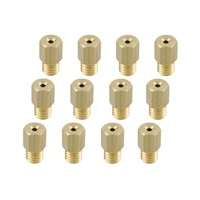 6オーバーサイズメインジェットセットミクニ 六角大 VM20/26/TV26/フラット24