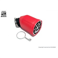 DOPPLER 汎用エアフィルターBOX【レッド】venturi【35mm】