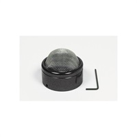 ビレットエアファンネル(取付径43mm)(ブラック/ネット付き)