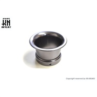 アルミビレットファンネル【汎用】ガンメタ【取付内径43mm/高さ41mm】