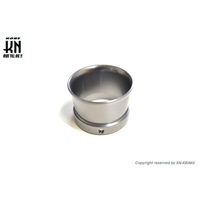 アルミビレットファンネル【汎用】ガンメタ【取付内径43mm/高さ37mm】