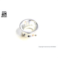 アルミビレットファンネル【汎用】シルバー【取付内径50mm/高さ45mm】